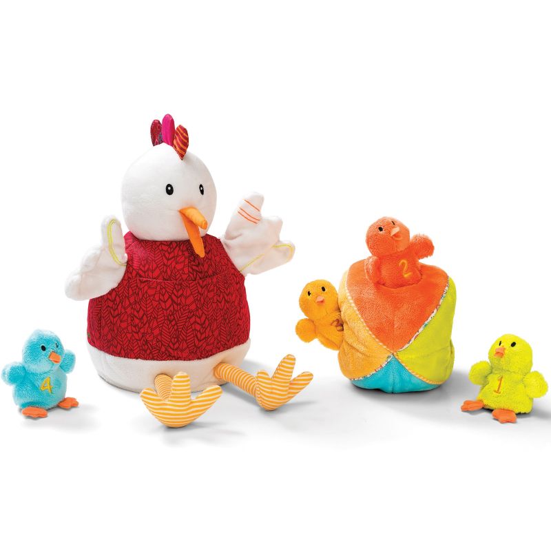 Jeu d'activités Ophélie la poule et ses poussins Lilliputiens