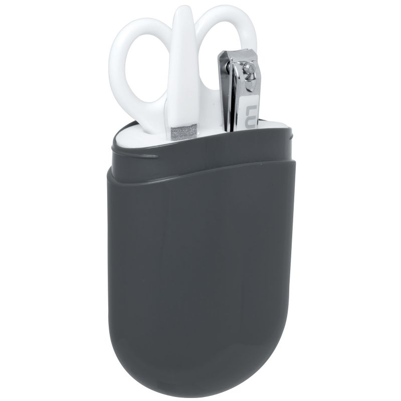 Set de manucure gris foncé (3 pièces) Luma Babycare