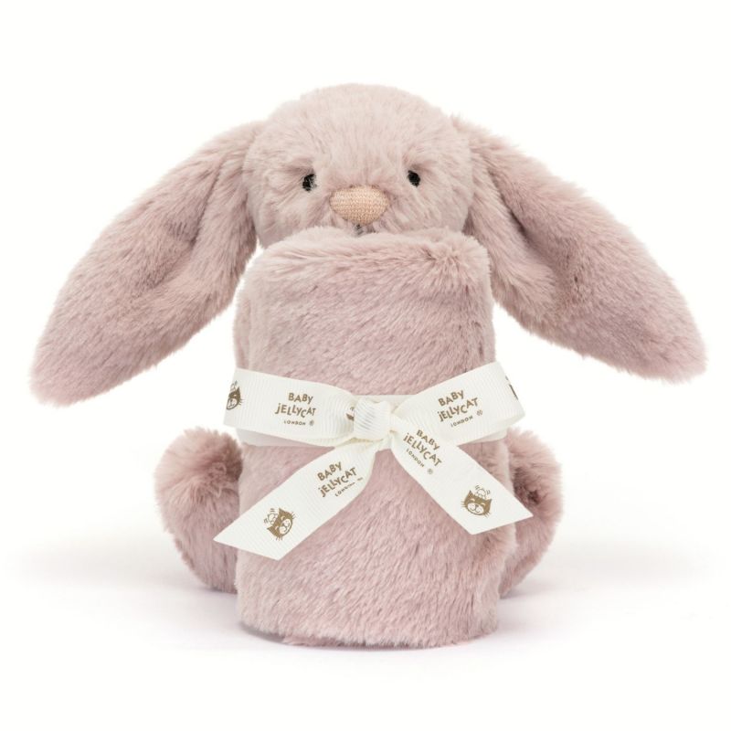 Doudou plat Bashful Luxe Lapin Rose Jellycat Produit 3
