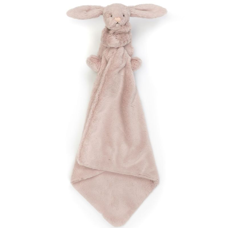 Doudou plat Bashful Luxe Lapin Rose Jellycat Produit 6