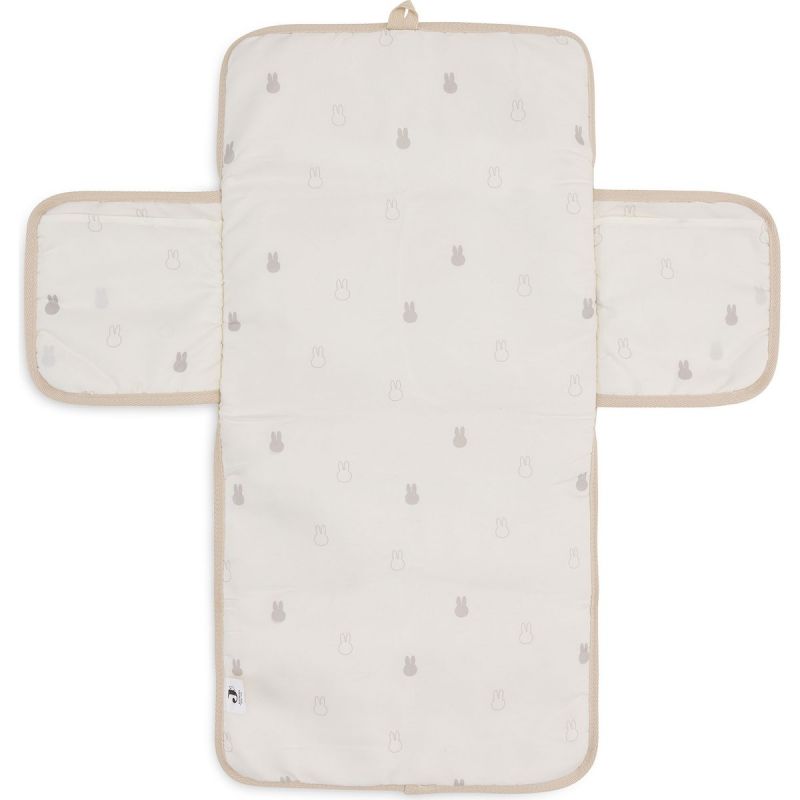 Tapis à langer nomade Teddy Miffy Oatmeal Jollein Produit ouvert 3