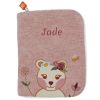 Protège carnet de santé Tchikis 3 Mme Ours (personnalisable) L'oiseau bateau Produit 1
