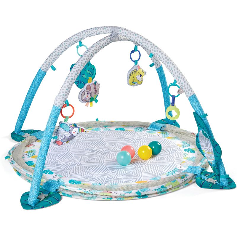 Tapis d'éveil 3 en 1 Jumbo Activity Gym & Ball Pit Infantino