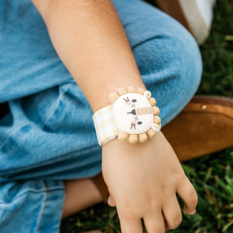 Bracelet anti-moustique à la citronnelle et 2 recharges lion Suavinex Ambiance 2