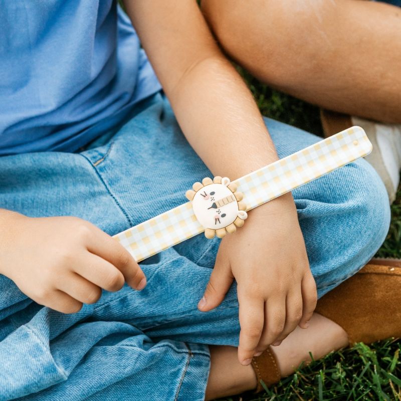 Bracelet anti-moustique à la citronnelle et 2 recharges lion Suavinex Ambiance 3