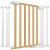 Variation Blanc, marron du produit Barrière de sécurité Lock & Go Wood (75 à 103 cm) de la marque Kinderkraft