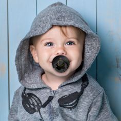 Lot de 2 sucettes en latex Colour Cloud-Black (18 mois et +)