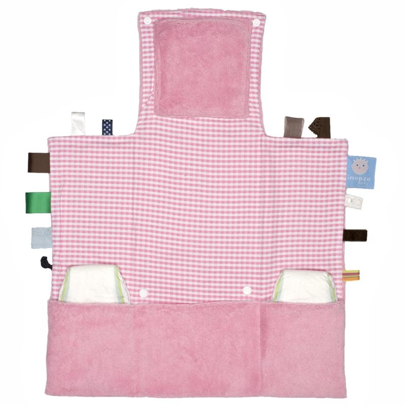 Tapis à langer Easy changing Elephant pink Snoozebaby