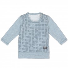 Tee-shirt réversible Indigo Blue (0-1 mois : 50 à 54 cm)  par Snoozebaby