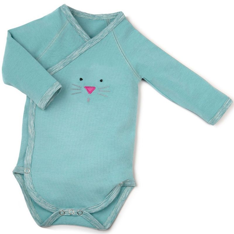 Body Les pachats bleu vert (3 mois : 60 cm)    Moulin Roty