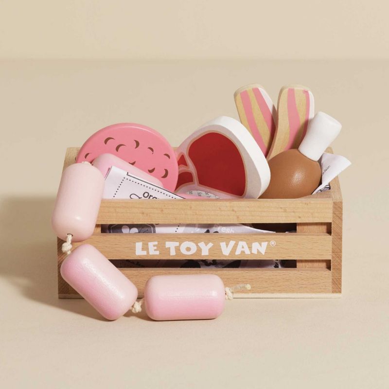 Cagette de viandes du boucher en bois FSC Le Toy Van Ambiance 2