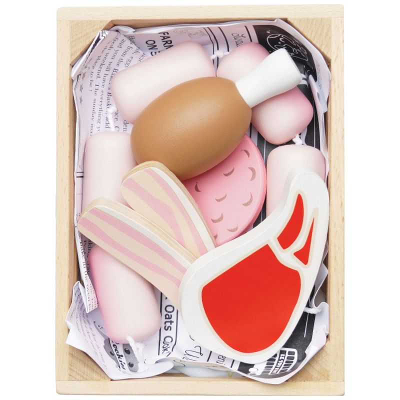 Cagette de viandes du boucher en bois FSC Le Toy Van Produit 3