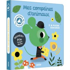 Mes comptines d'animaux Mes premiers sonores - Auzou Editions