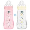 Lot de 2 biberons Easy Active 2ème âge Berry - Tétine débit X (330ml) MAM Produit 1