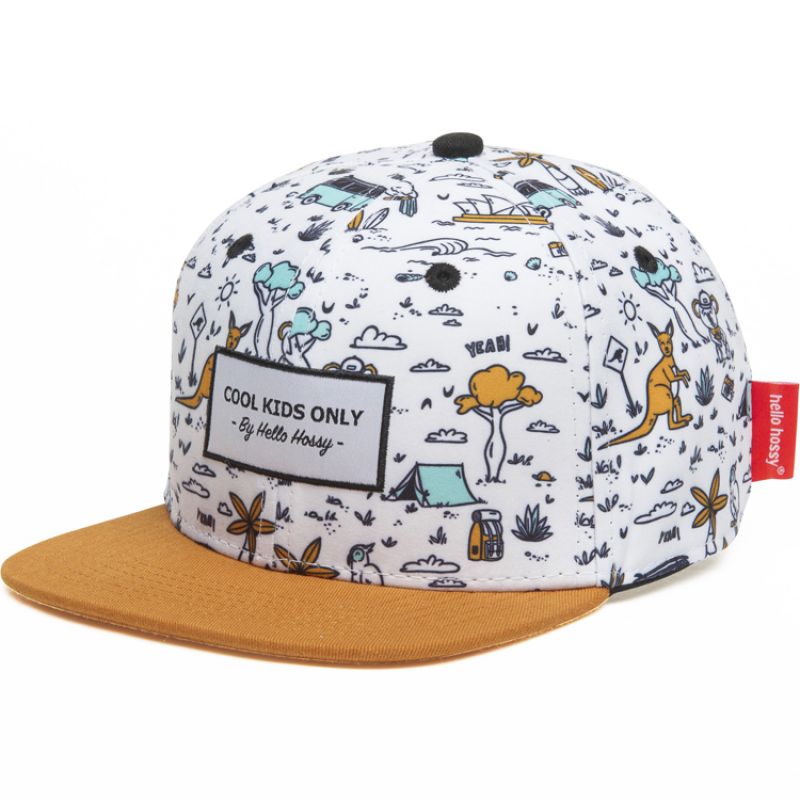 Casquette à visière plate Aussie (2-5 ans) Hello Hossy Produit 1 grande taille