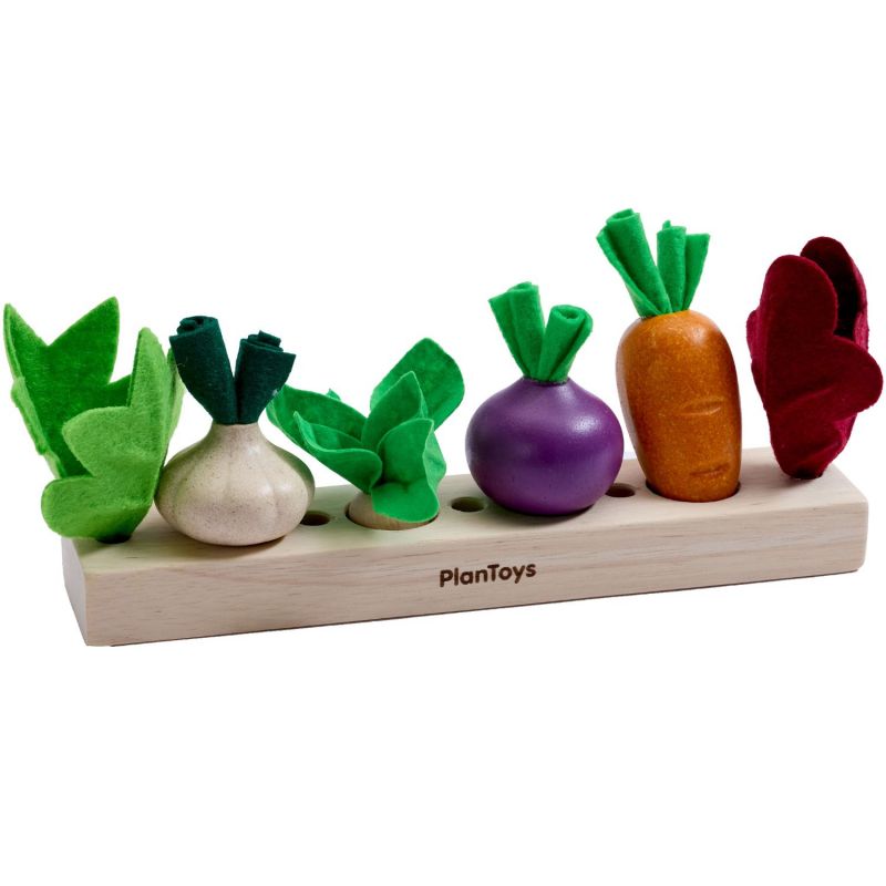 Jeu à encastrer Potager, graines et bulbes à planter Plan Toys Produit 1