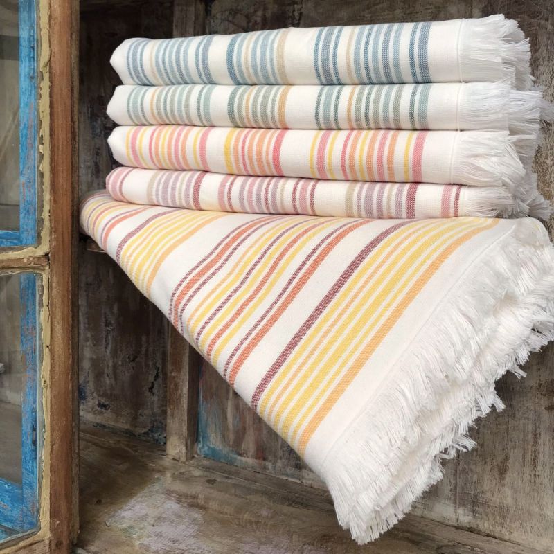 Fouta Lagon (100 x 180 cm) L'oiseau bateau Ambiance 6