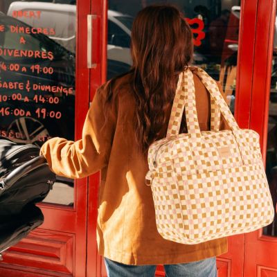 Sac à langer imperméable Yellow pink mosaic Hyde Park