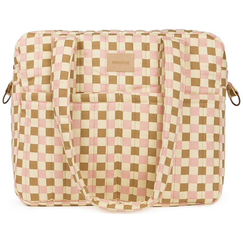 Sac à langer imperméable Yellow pink mosaic Hyde Park Nobodinoz Produit 5