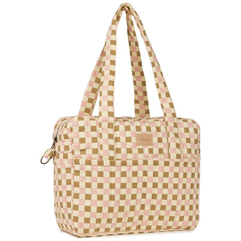Sac à langer imperméable Yellow pink mosaic Hyde Park Nobodinoz Produit 6