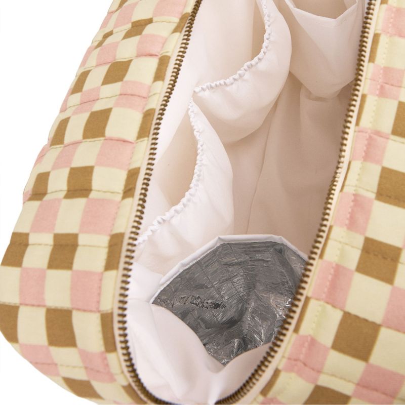 Sac à langer imperméable Yellow pink mosaic Hyde Park Nobodinoz Produit 7