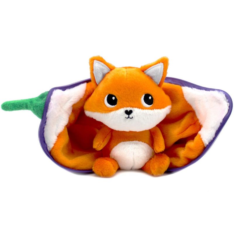 Peluche Les Flipetz Russet le Renard-Figue Les Déglingos Produit 1