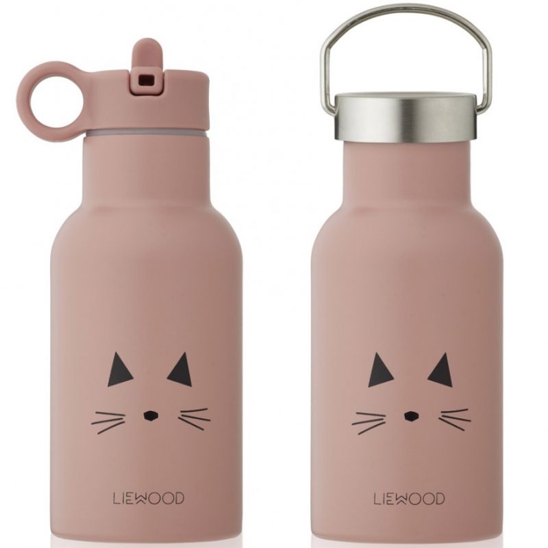 Gourde isotherme Anker Cat rose (350 ml) Liewood