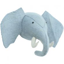 Trophée d'éléphant Zoo bleu  par Kids Depot