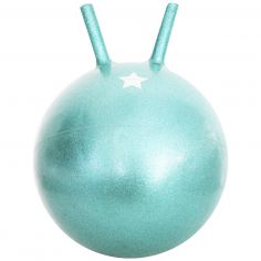 Ballon sauteur paillettes Vert - Ratatam