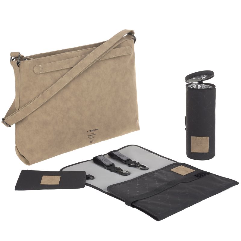 Sac à langer bandoulière Tender Vegan camel Lässig