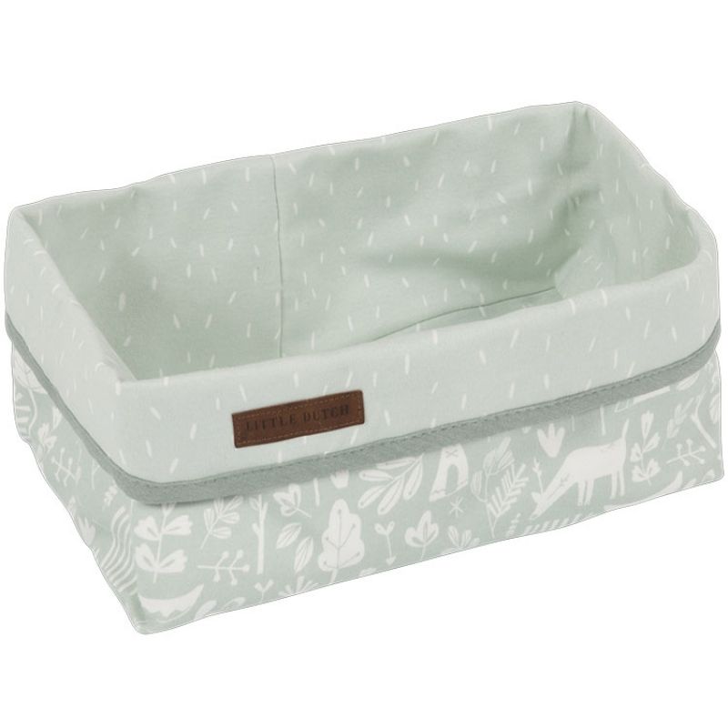 Panier de toilette Adventure mint (25 x 15 cm) Little Dutch