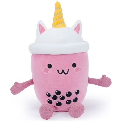 Petite Peluche Squishies Licorne Thé au lait perlé (26 cm)