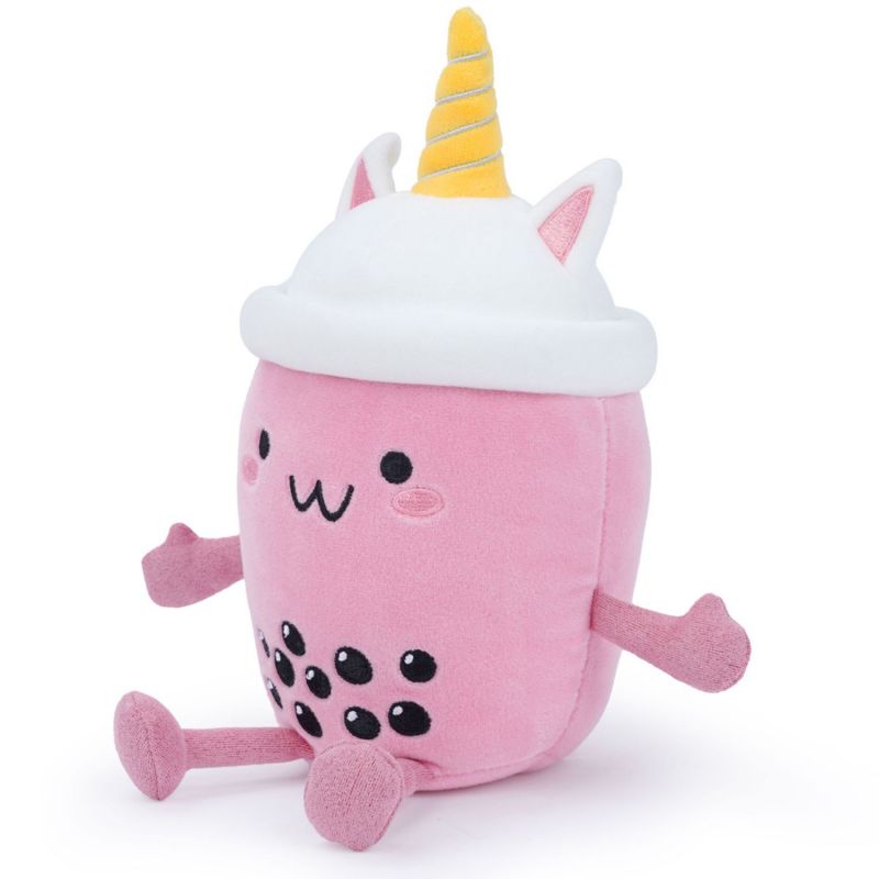 Petite Peluche Squishies Licorne Thé au lait perlé (26 cm) Besitos Produit 3