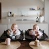 Lot de 2 cuillères bébé Tradewinds-Shifting Sand Mushie Ambiance 4