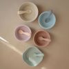 Lot de 2 cuillères bébé Tradewinds-Shifting Sand Mushie Ambiance 5