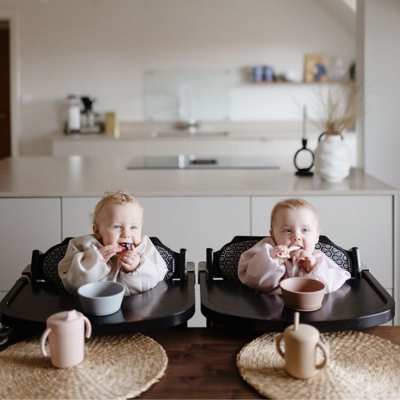 Lot de 2 cuillères bébé Tradewinds-Shifting Sand Mushie Ambiance 4