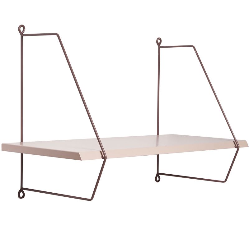 Etagère murale rose                                           Done by Deer