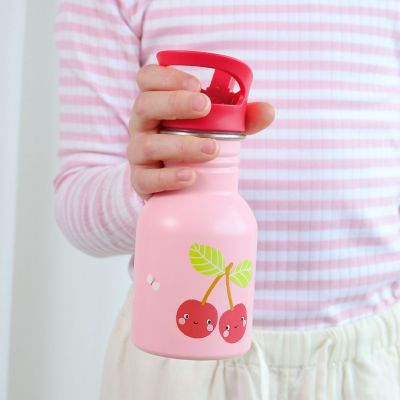 Gourde isotherme Cerises (350 ml) A Little Lovely Company