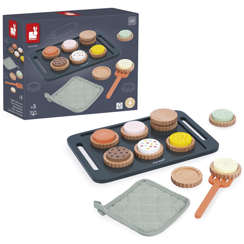 Atelier de biscuits Mamie Soleil (21 pièces) Janod Produit 5
