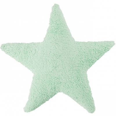 Coussin étoile soft mint (50 cm) Lorena Canals