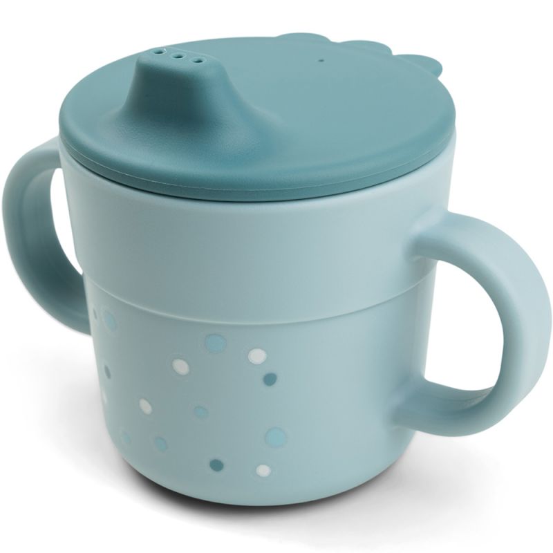 Tasse à bec Happy dots Bleu Done by Deer