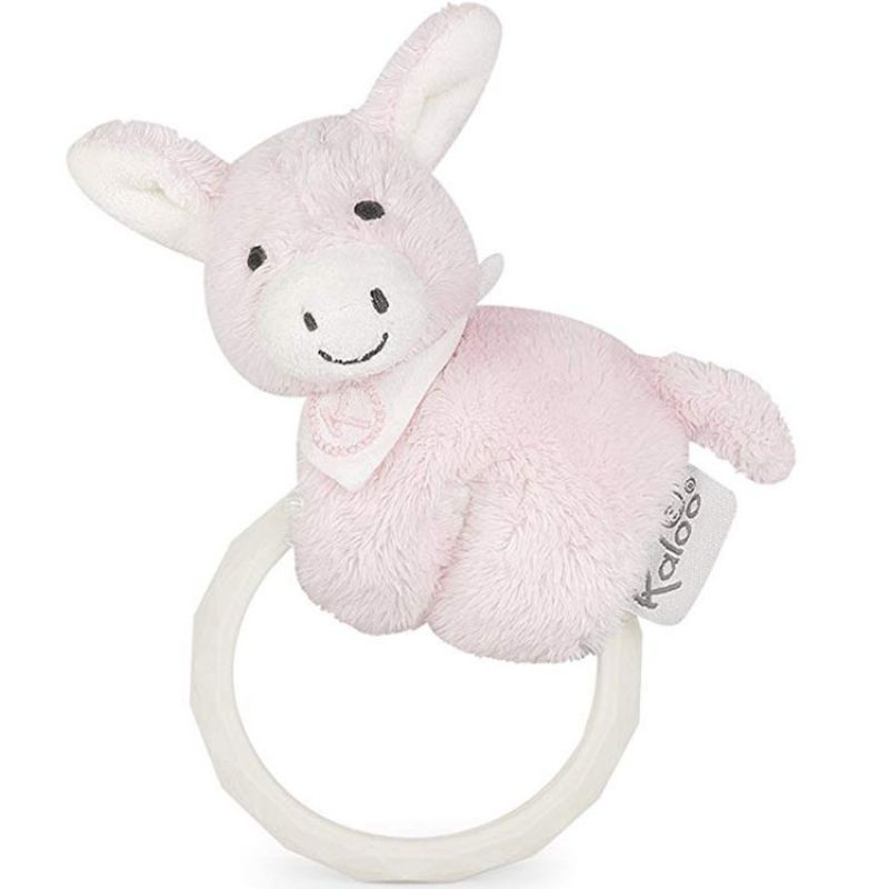 Anneau de dentition Les Amis Babies Regliss'anon rose Kaloo
