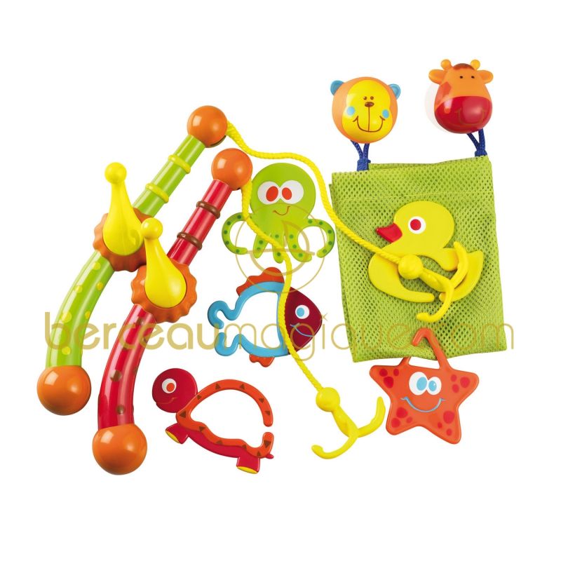 Set de bain pêche (10 pièces) Babymoov