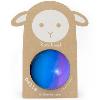 Ballon gum Violet et Bleu (10 cm)