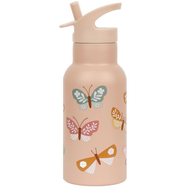 Gourde isotherme Papillons (350 ml) A Little Lovely Company Produit 1 grande taille