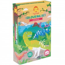 Kit de coloriage Dinosaures  par Tiger Tribe