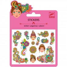 Minis stickers motifs Indien  par Djeco