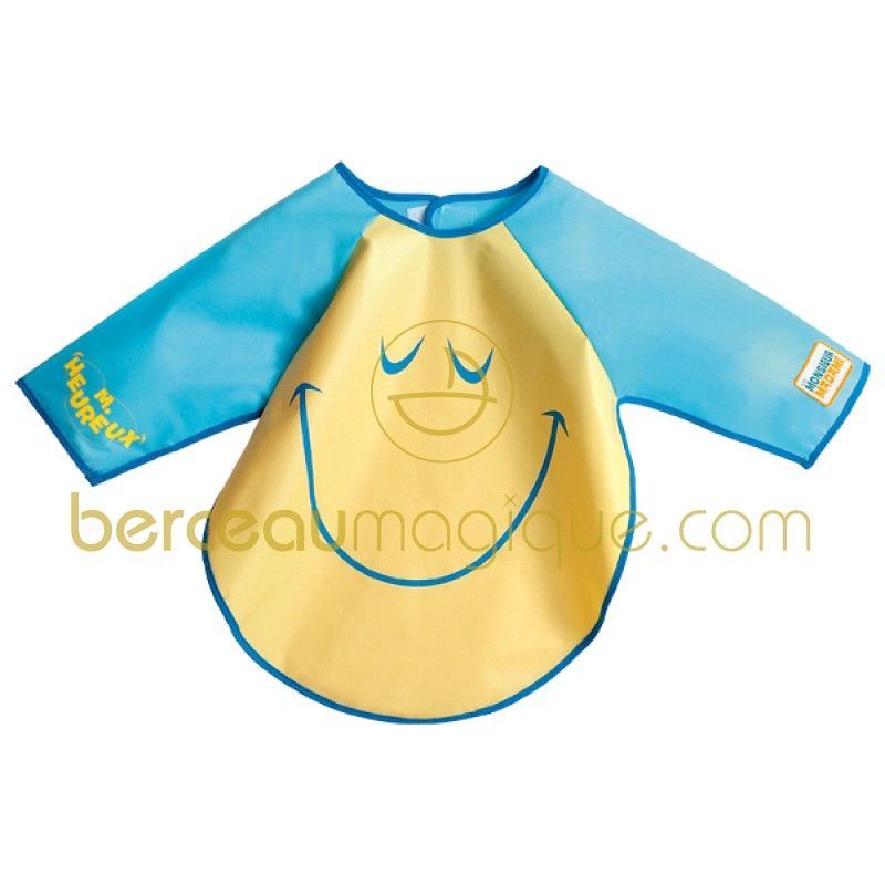 Bavoir à manches M. Heureux Babycalin