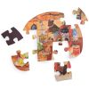 4 mini puzzles des repas Les Minouchkas (4x12 pièces)  Moulin Roty Produit 8
