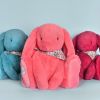 Peluche Lapin Fleurette Corail (50 cm) Doudou et Compagnie Ambiance 3